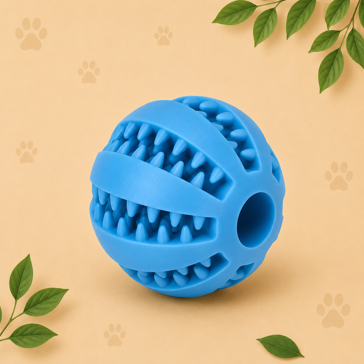 Interactive Treat Ball | Durable Rubber Puzzle Toy