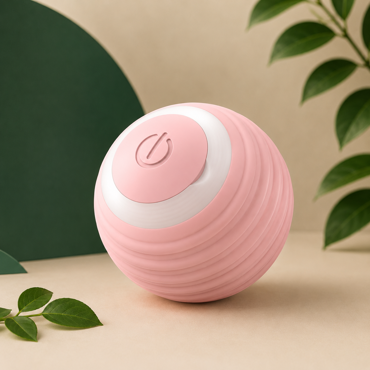 Pet Gravity Smart Rolling Ball Cat Toy for Entertainment, Self-Play, Rechargeable Cat Teaser Ball