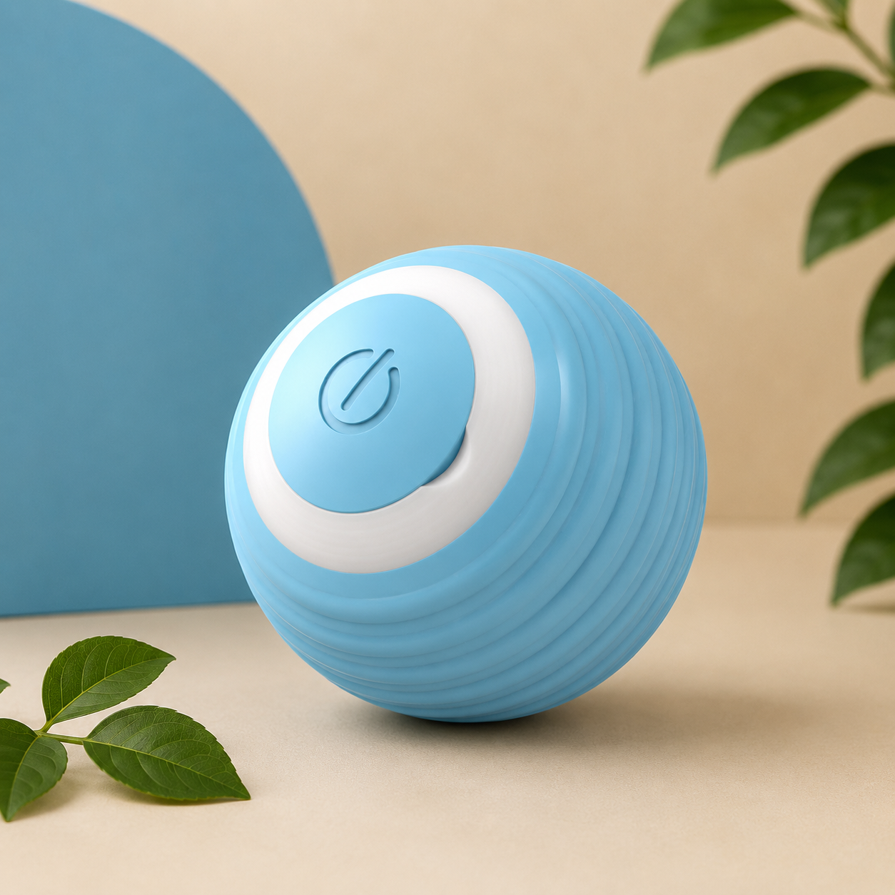 Pet Gravity Smart Rolling Ball Cat Toy for Entertainment, Self-Play, Rechargeable Cat Teaser Ball